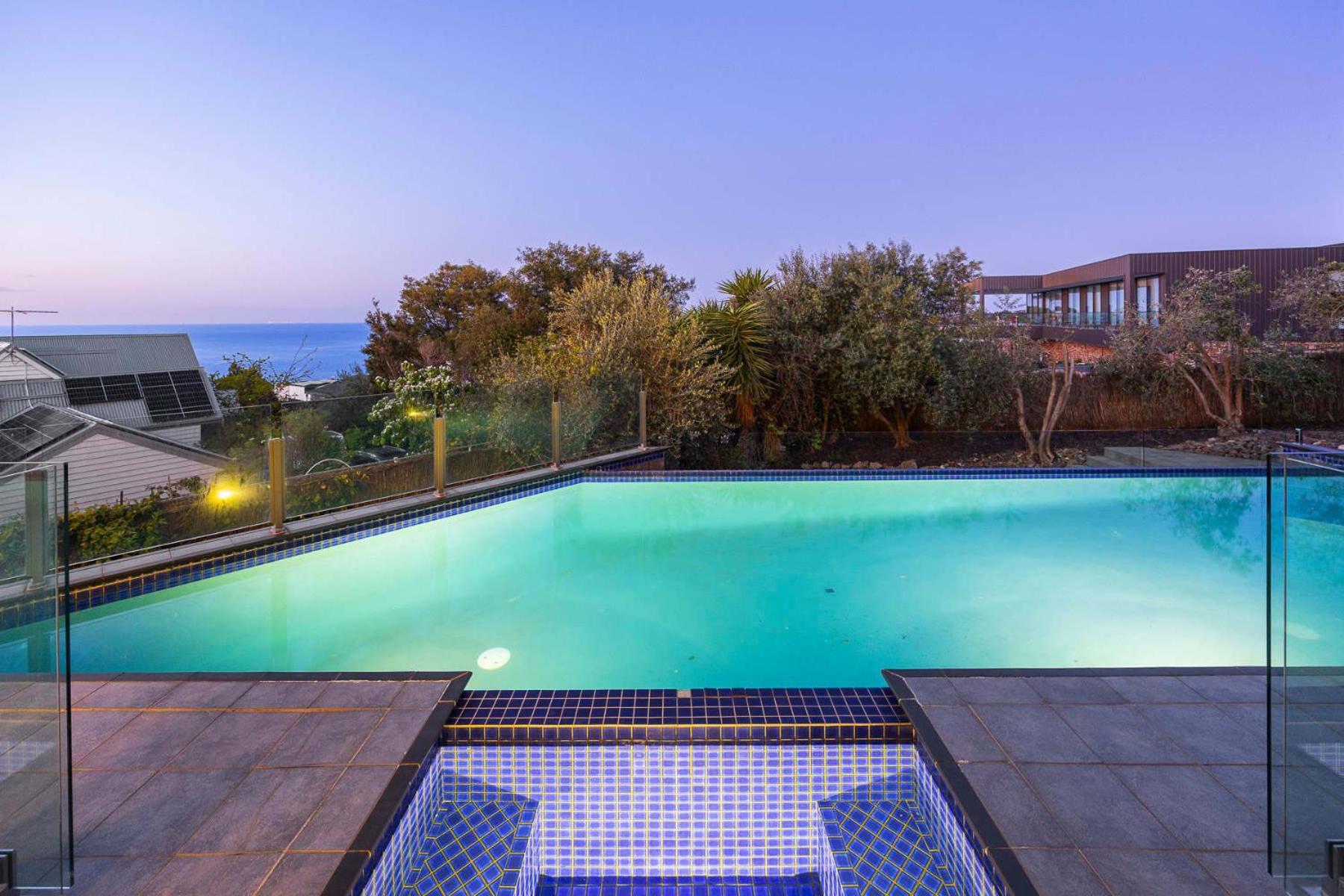 Bella Vista Heated Pool & Spa With Stunning View Villa Mount Martha Exterior foto